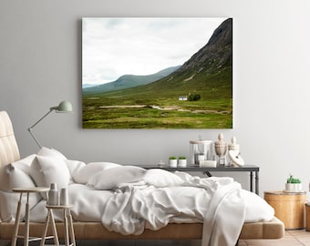 Scottish Art, Landscape Print, Fine Art Photography, Green Wall Art, Travel, Home Decor, Living Room Art, 8x10, 11x14, 16x20, 20x24, 24x36