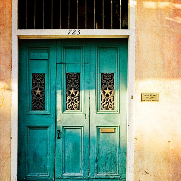 New Orleans French Quarter Photograph "Casa Hove". Mardi Gras. Fine Art Print. Affordable Home Decor. 8x10, 11x14, 16x20, 20x24, 24x30