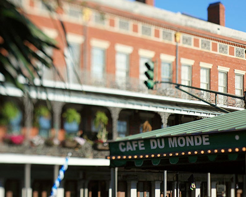 Cafe Du Monde New Orleans Photograph, Louisiana Art, Jackson Square Coffee Shop, French Quarter