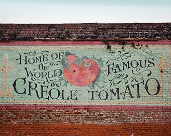 New Orleans Creole Tomato Art, Fine Art Louisiana Photography Print