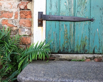 New Orleans French Quarter Art. "New Orleans Stoop" Photograph. Affordable Wall Art, Home Decor, Photography.