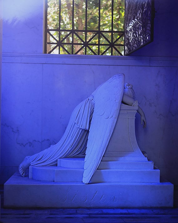 Crying Angel Statue