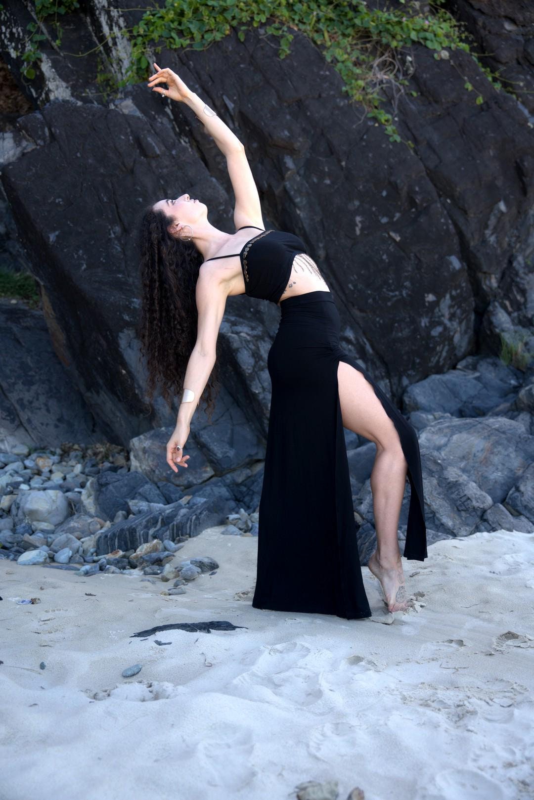 heavenly hues light blue maxi dress THE CELESTIAL STREAM | CULT MIA Color:LightYellow Primary Fabric_Cotton Linen Whether styled as a Chiffon Black Long Sleeve