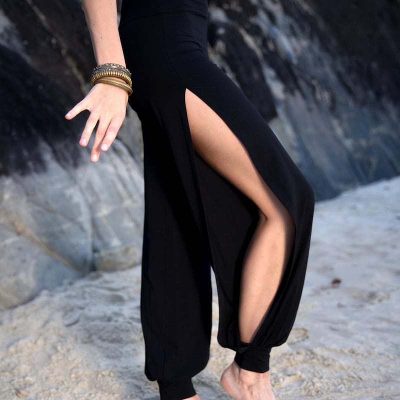Split Rear Pants Split Pants - Etsy