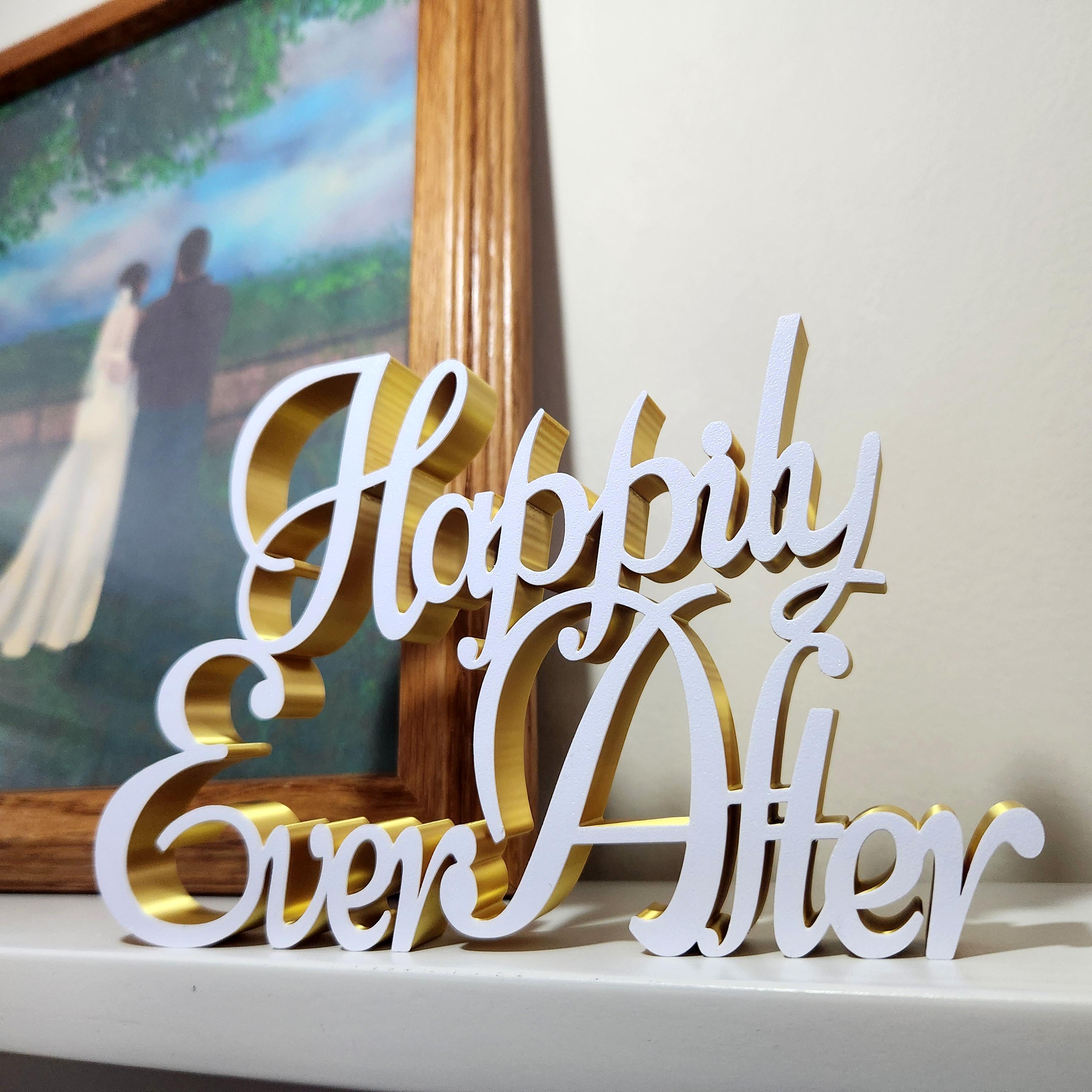 Happily Ever After Starts Here Sign - Etsy