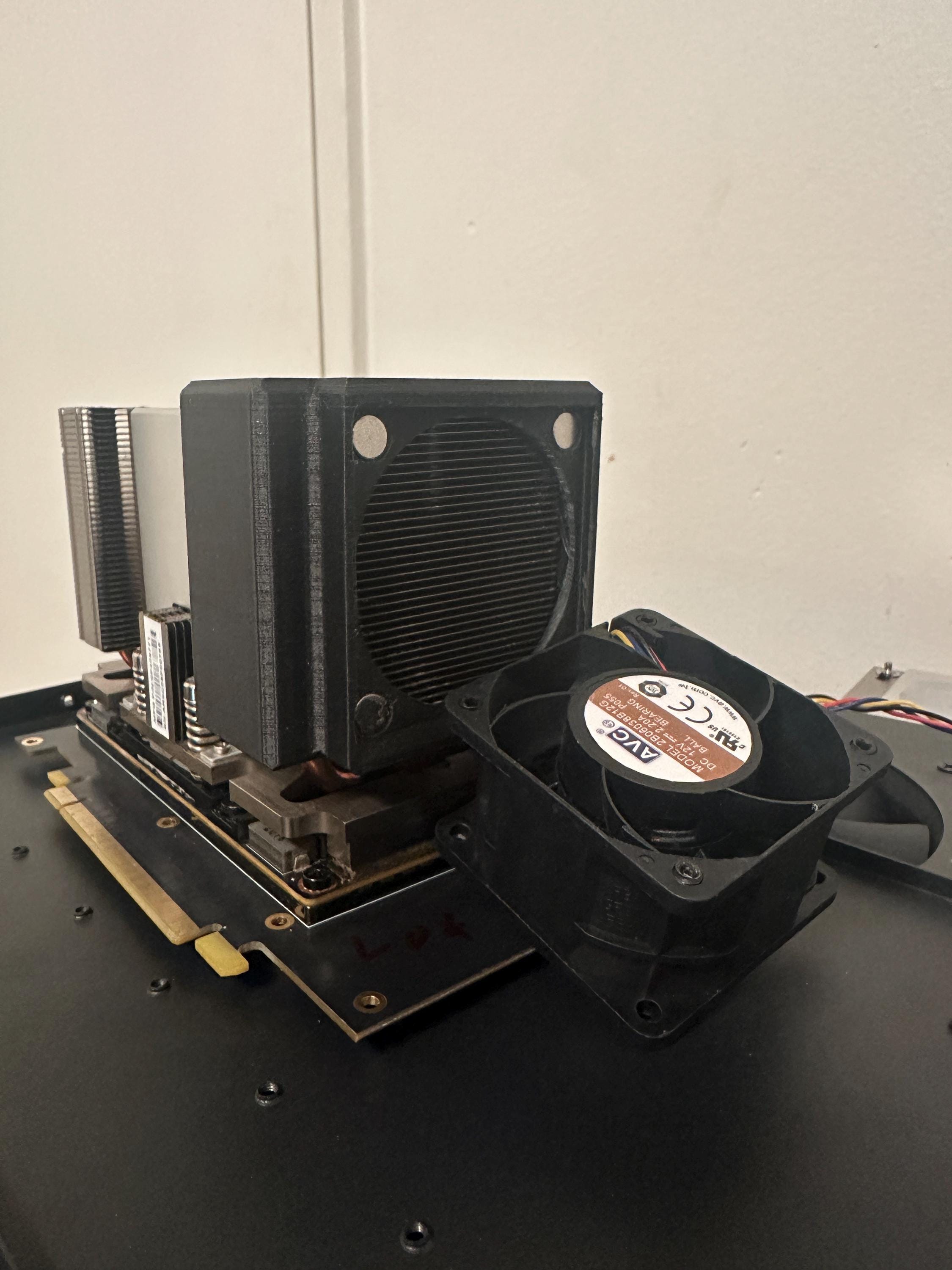 2-pack NVIDIA TESLA V100 Fan Shroud for 60mm Fans - Etsy