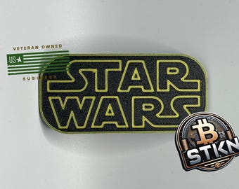 Star Wars logo magnet