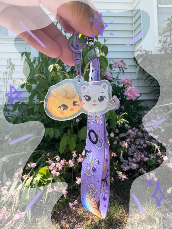Hyunjin and Felix Hyunlix Wrist Lanyard Keychain - Etsy