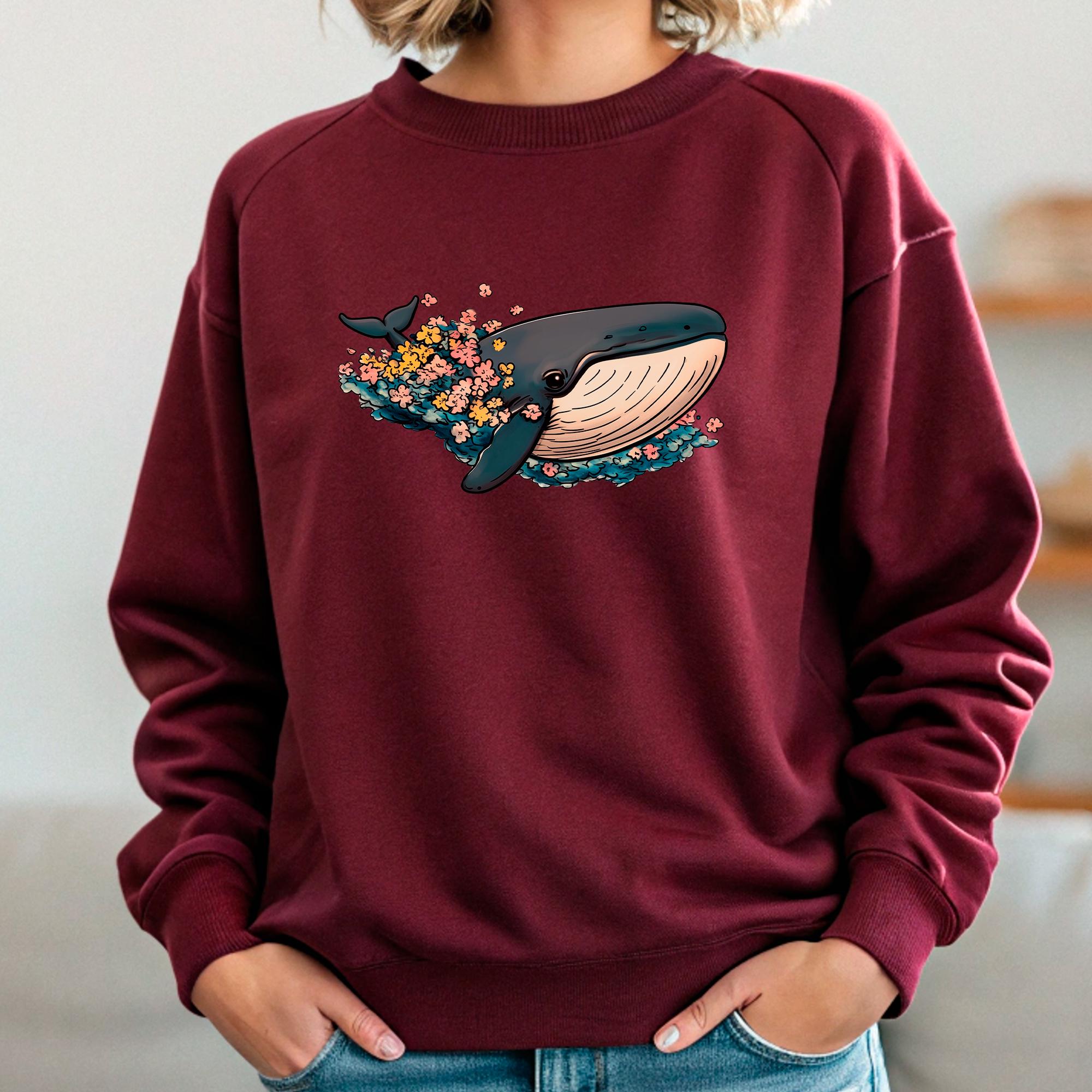 Short Sleeve Printed Jammies - Blue Whales