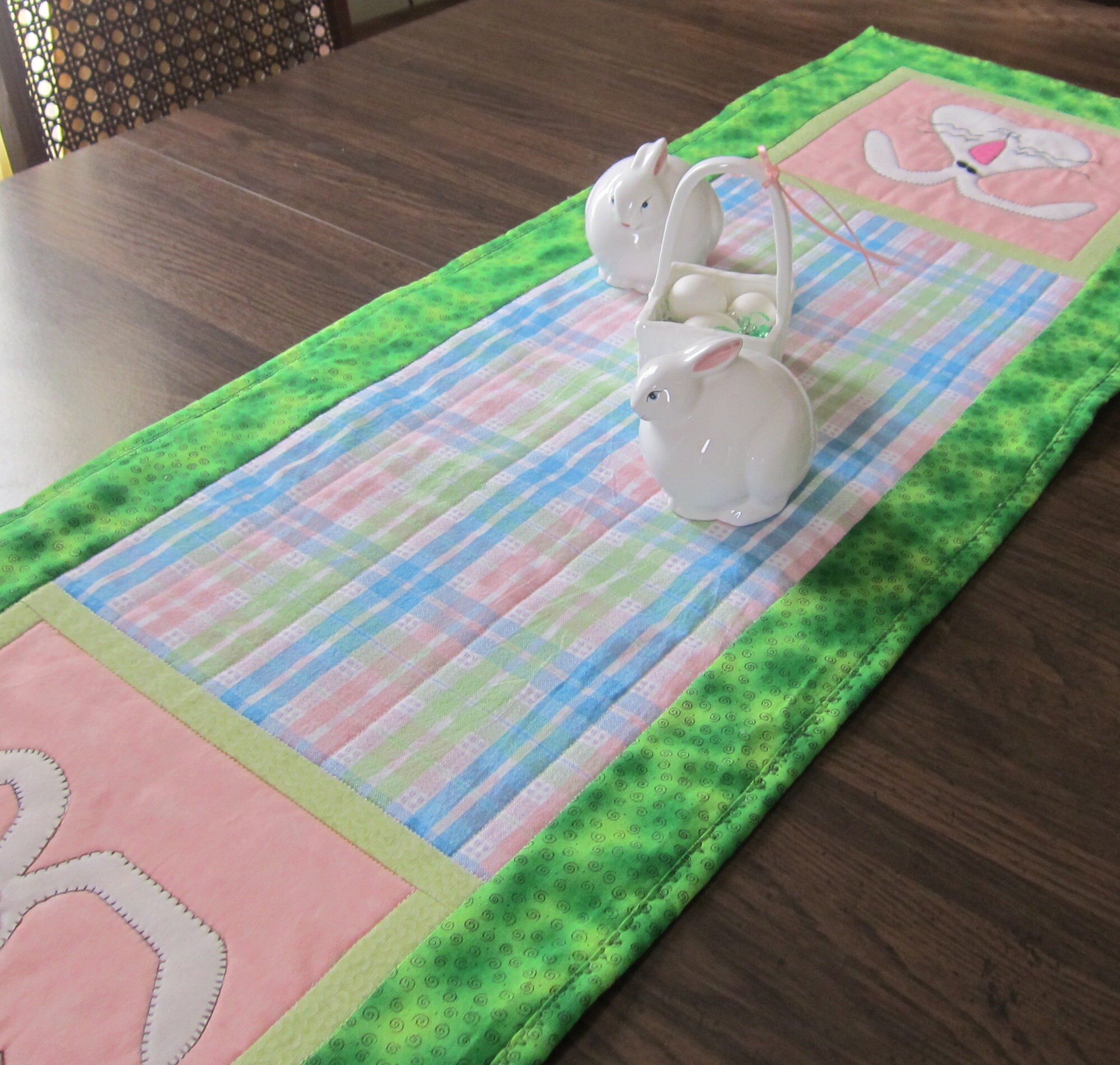 Easter Bunny Quilted Table Runner GFTOTL5416 main image 1