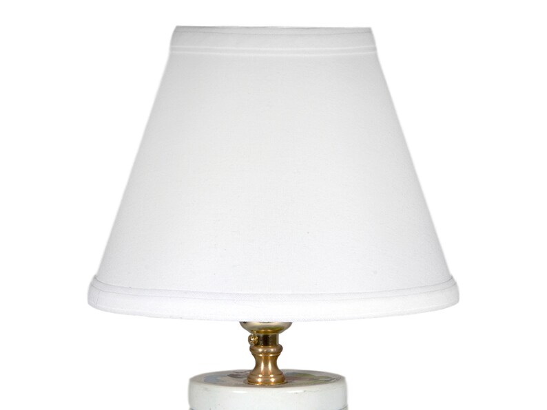 Unique Scottish Landscape Light Vintage Scenes of Scotland Tin Up-cycled Lamp with New Fabric Lampshade