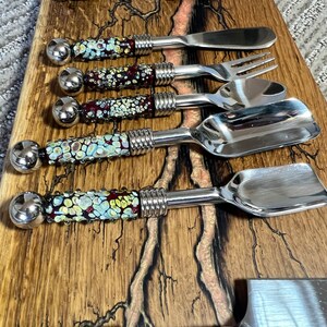 Wholesale Beadable food grade spaghetti server/ easy DIY project/add a bead/Beadables stainless steel gift basket ideas/ add a bead giftware image 2
