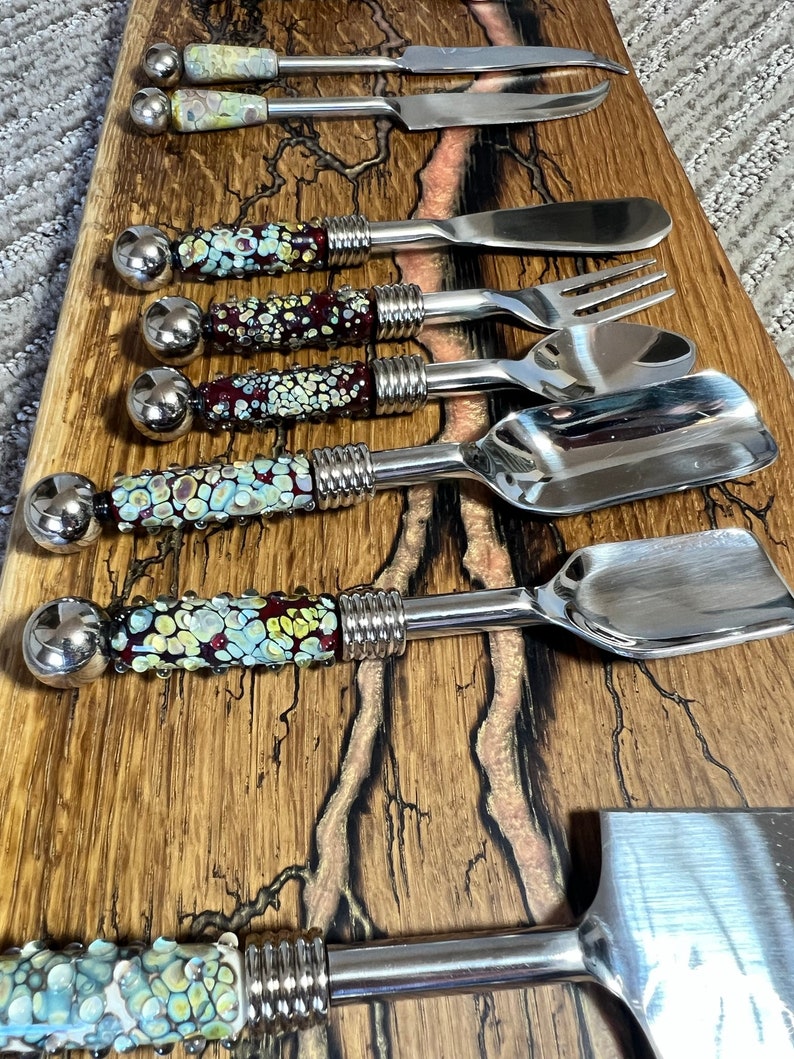 Wholesale Beadable food grade spaghetti server/ easy DIY project/add a bead/Beadables stainless steel gift basket ideas/ add a bead giftware image 2