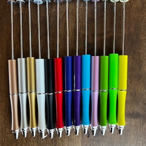 Wholesale Plastic Beadable Pens 