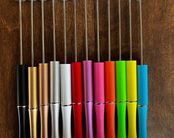 CLEARANCE SALES Beadable Pencil with ERASER! Refillable graphite tip pencils Add a Bead Metal pens for easy diy projects 0.50 cents and up!