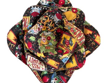 Mary Engelbreit Print Bowl Cozy, 3 Piece Set, Microwave Safe