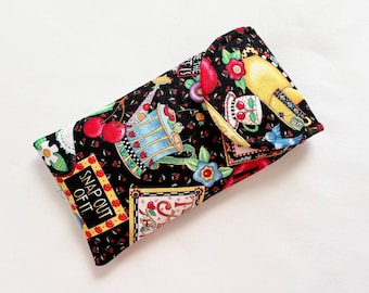 Mary Engelbreit Glasses Case Iphone 6 to 14  Combo Case
