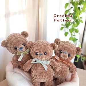 Wedding Bear Crochet Pattern: Bride & Groom Amigurumi (PDF)