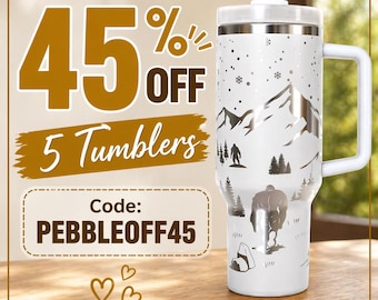 Oferta de vasos térmicos: 45% de descuento en 5 vasos térmicos – Código: PEBBLEOFF45, Vaso térmico personalizado