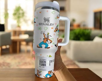 Custom Disney Friends Goofy 40oz Tumbler Colorful Personalized Cup