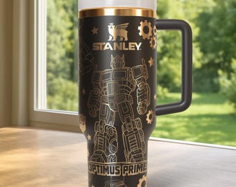 Vaso térmico Transformer de 40 oz grabado con láser (regalo)