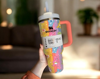 Cartoon Bears Tumbler 30oz/40oz Stainless Steel Insulated Travel Mug