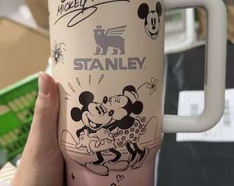 Bicchiere da 40 once personalizzato Topolino e i suoi amici Bicchiere da acqua Disneyworld Drinkware
