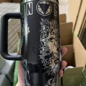 Iron-Man Tumbler 40oz Laser Engraved Gift image 2