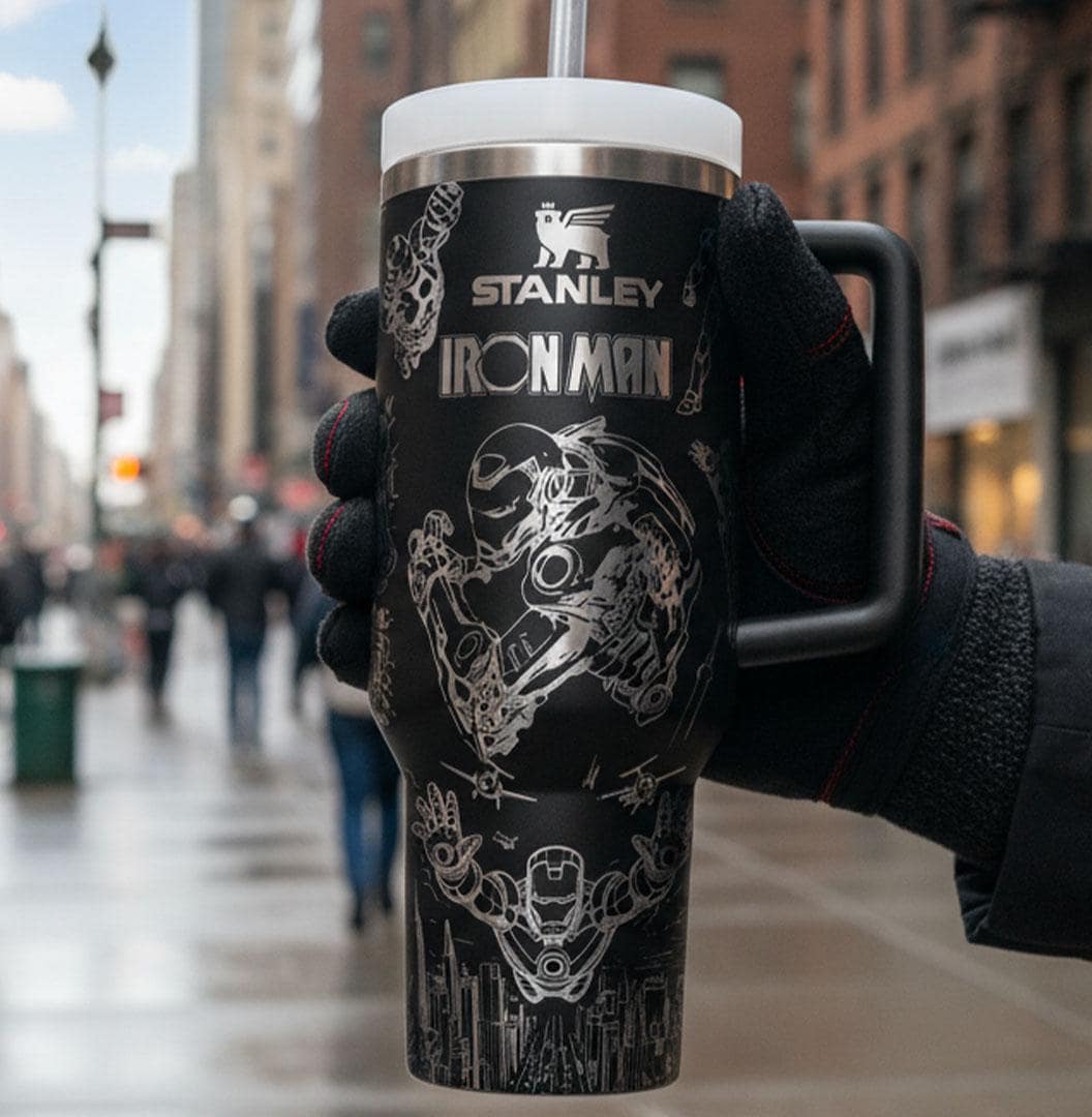 Iron Man Stanley Tumbler - Etsy