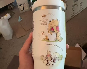 Winnie the Pooh 30oz Tumbler Stainless Steel Spring Gift