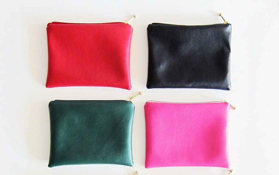 Small neoprene zippered pouch Etsy Osterreich