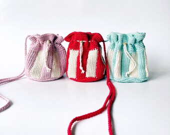 Mini Bucket Crossbody Bag with Drawstrings, FREE SHIPPING