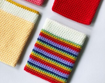 Kindle Cover / Kindle Cozy / Kindle Sleeve - Crochet eReader Case for Kobo, Hyread, mooInk