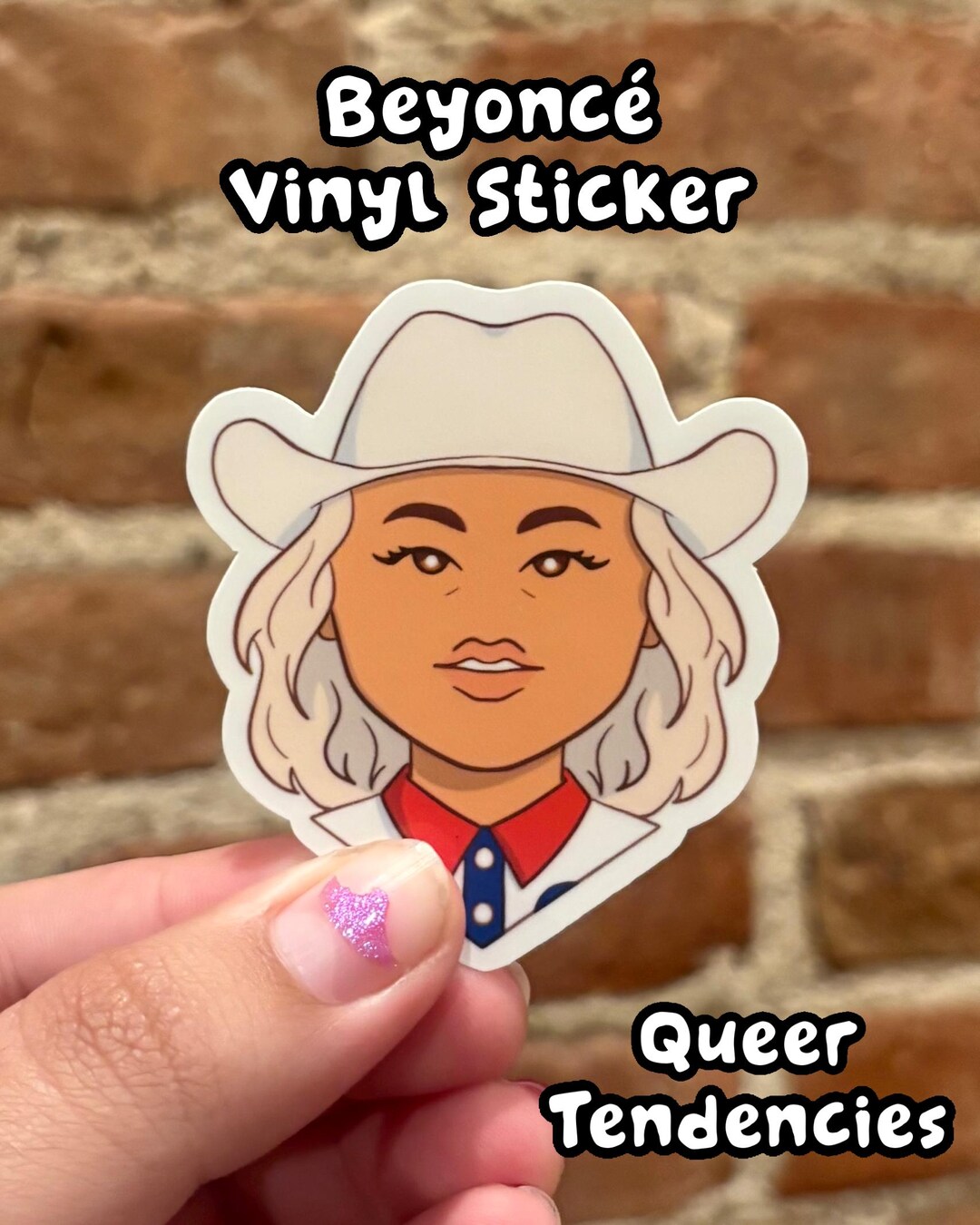 Beyoncé Cowboy Carter - Vinyl Sticker - Etsy