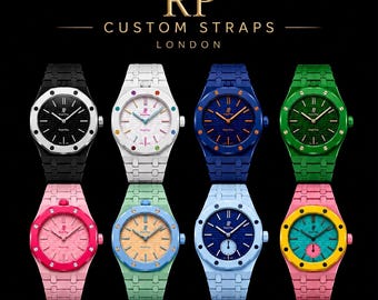 Bracelet en biocéramique pour kit de modification Swatch x AP Royal Pop (EN STOCK)