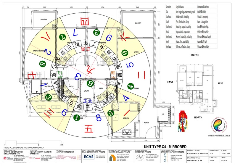 Customized Feng Shui Floor Plan Mapping – Personalized Home Energy ...