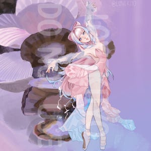 Jellyfish warrior- 8x11 art print