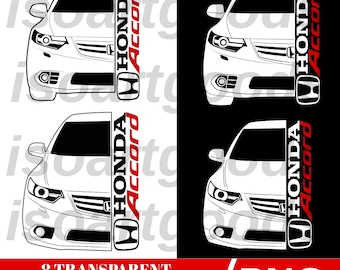 Fichiers PNG Honda Accord : sublimation et graphismes (téléchargement numérique)