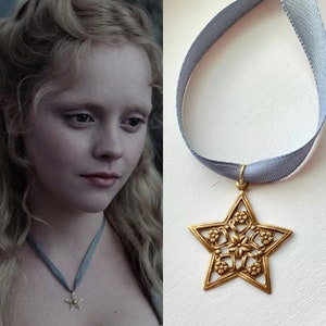 VVV☆RIBBON STAR CHAIN DROP SURGICAL NECKLACE SJ ICED Out 6-Point Star Pendant & 11mm/20 Cuban Chain Hip