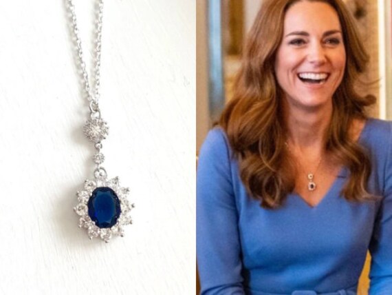 Kate Middleton Sapphire Cubic Zirconia 