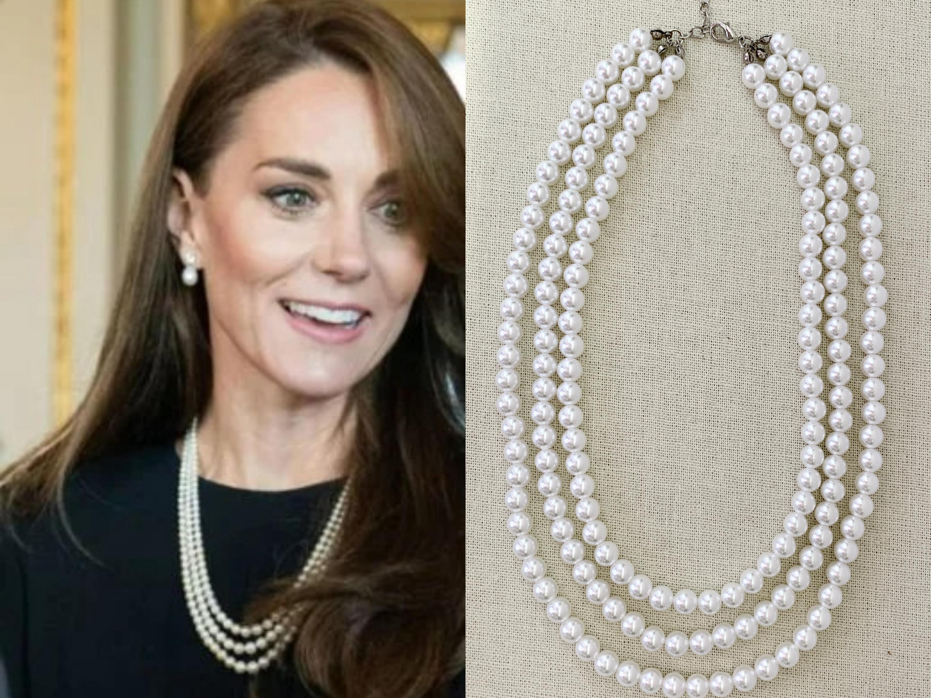 Vintage Multi Strand Pearl Necklace - Etsy