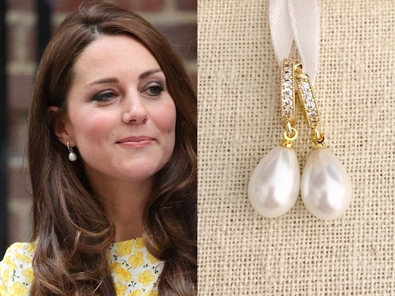 Top more than 89 kate middleton teardrop earrings - esthdonghoadian