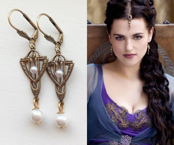 【TATIANA】Oldmoon Antique Pearl Earring_EC1678〜ピアス TATIANA】Oldmoon Antique Pearl Earring_EC1678〜ピアス