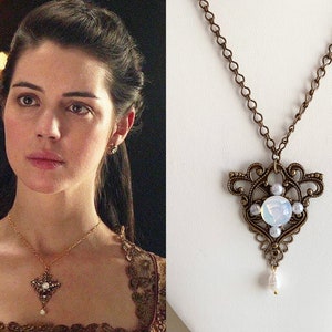 Reign Inspired Mary Stuart Teardrop Turquoise Necklace Jewelry Necklaces Valresa Com
