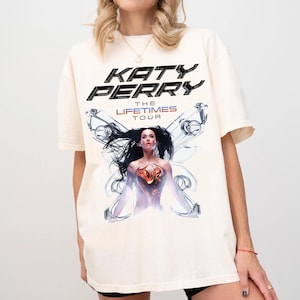 Comfort Colors Katy Perry Shirt, Katy Perry 2025, Katy Perry Lifetimes, Katy Perry Tee Shirt, Katy Perry Tour, Lifetimes Tour Shirt