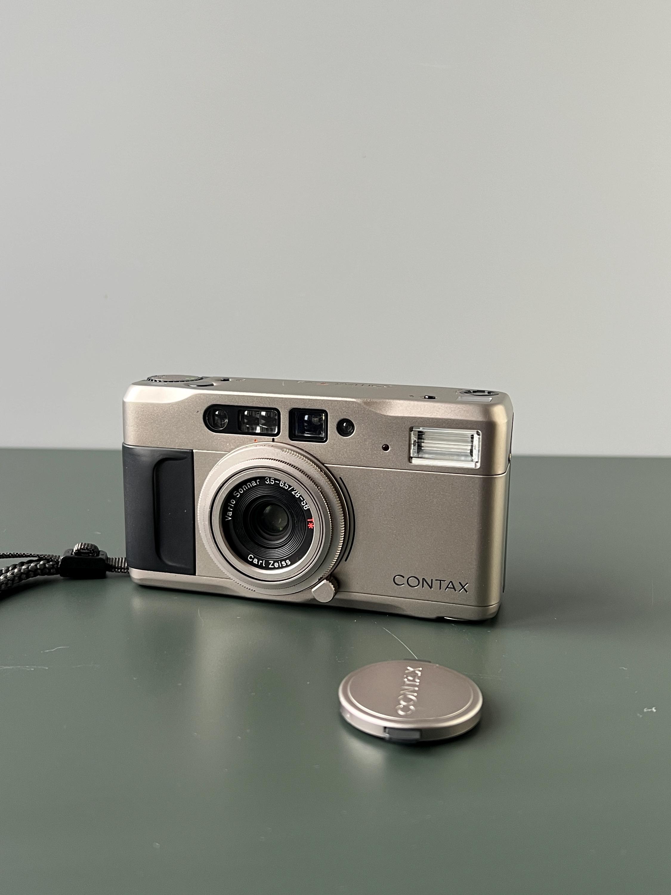 CONTAX TVS Camera With Carl Zeiss T* 28–56mm Lens | Analog Film