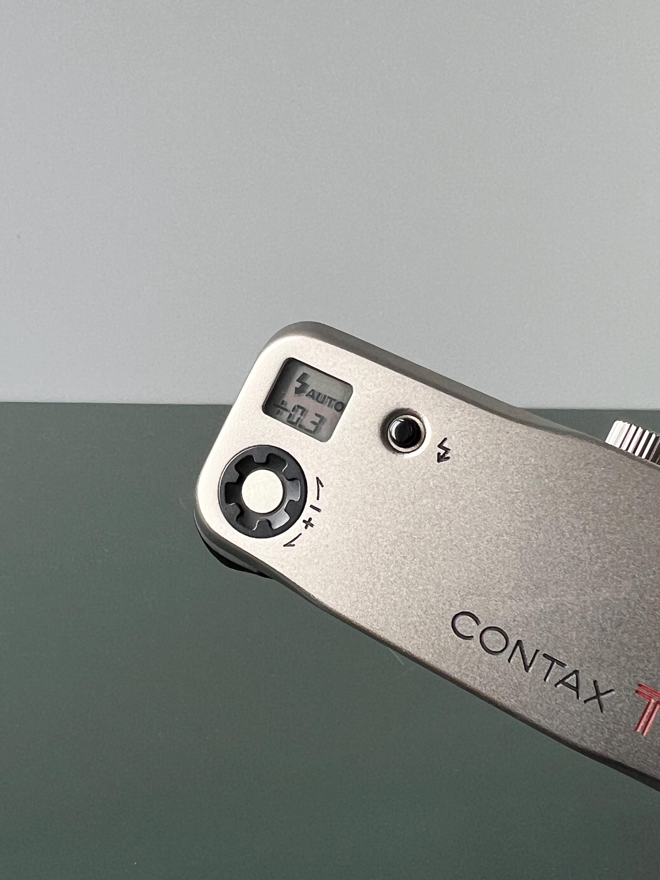 CONTAX TVS Camera With Carl Zeiss T* 28–56mm Lens | Analog Film