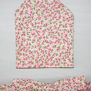 Conjunto de pajarita y pañuelo de bolsillo para hombre - Tiny Floral, boda, conjunto de regalo para hombre