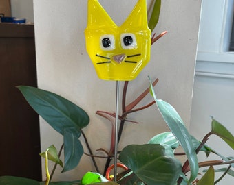 Cat Plant Ornament