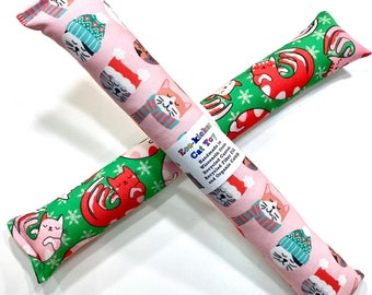 Jumbo Holiday Eco-Kicker Catnip Cat Toy - Choose your pattern